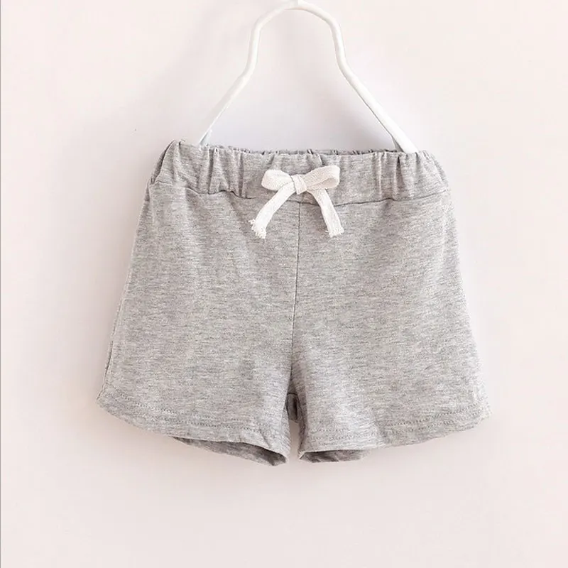 1 предмет, мягкие хлопковые короткие детские штаны для мальчиков и девочек летние детские Шорты повседневные детские шорты брюки детские одежда