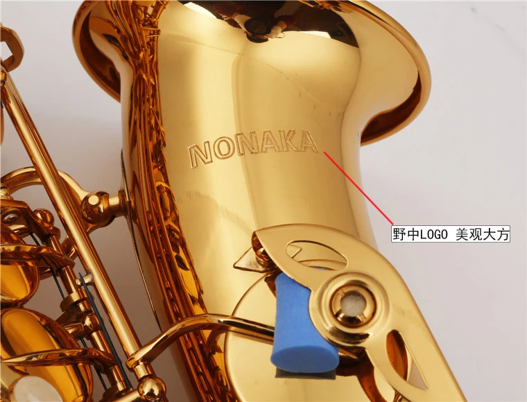 

Professional Instruments For Students NONAKA NAS-901 Eb Alto Saxophone Gold Lacquer B Flat Sax With Accessories Free Shipping