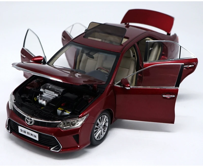 1:18 Новая модель автомобиля для Toyota Camry, литая под давлением, подарки на день рождения, игрушки, оригинальная коробка, коллекция