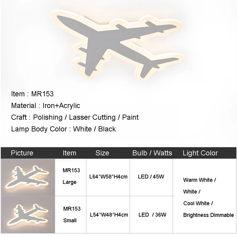 Ultra-thin-aircraft-Acrylic-led-ceiling-light-for-living-room-children-bedroom-lighting-fixtures-AC110-260V (5)