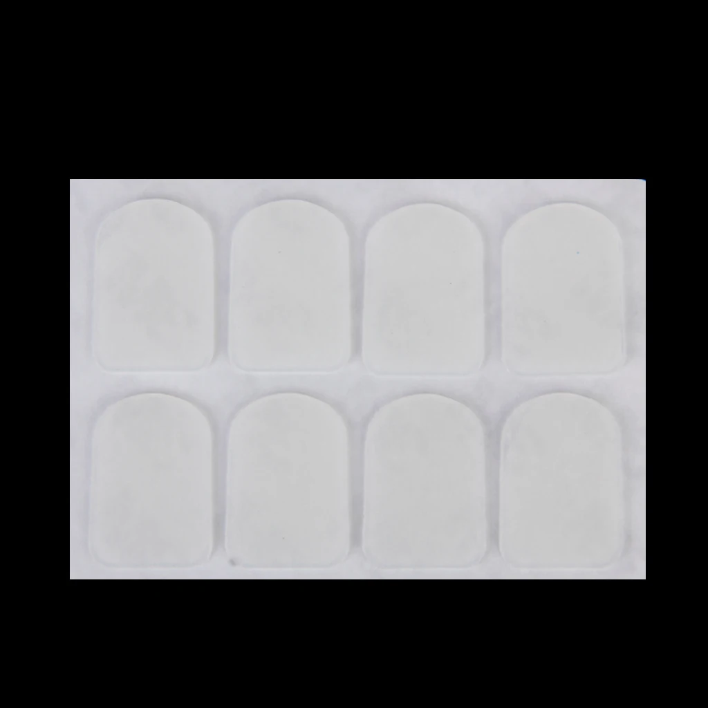 8pcs Clarinet Soprano Saxophone Sax Mouthpiece Patches Pads Cushions 0.8mm Clear Parts & Accessories 