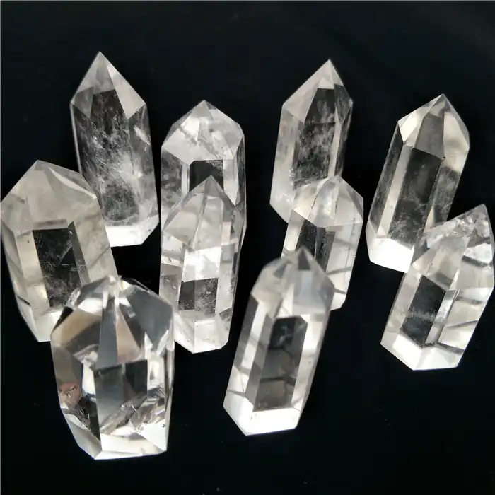 Beautiful Natural 100MM Clear Crystal Quartz Stone Healing Charged Metaphysical Power Energy Angle Healing /& Feng Shui