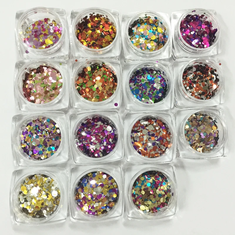 How To Use Glitter With Uv Gel Polish Powder Nail Uv Gel Nail 5