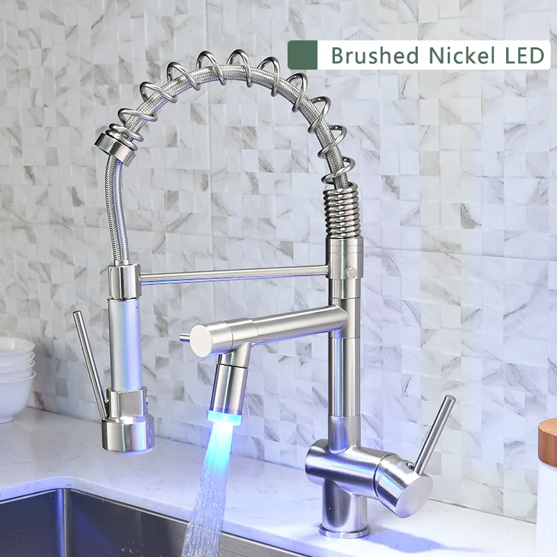 Nickel Brushed LED