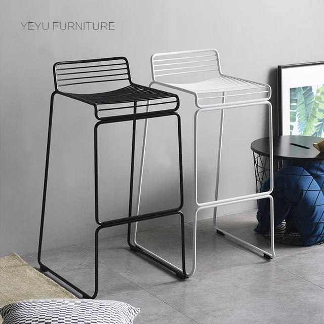 Fashion Modern Design Metal Steel Loft Bar Chair Stool Fashion Modern Design Metal Steel Loft Bar Chair Stool Stackable Counter