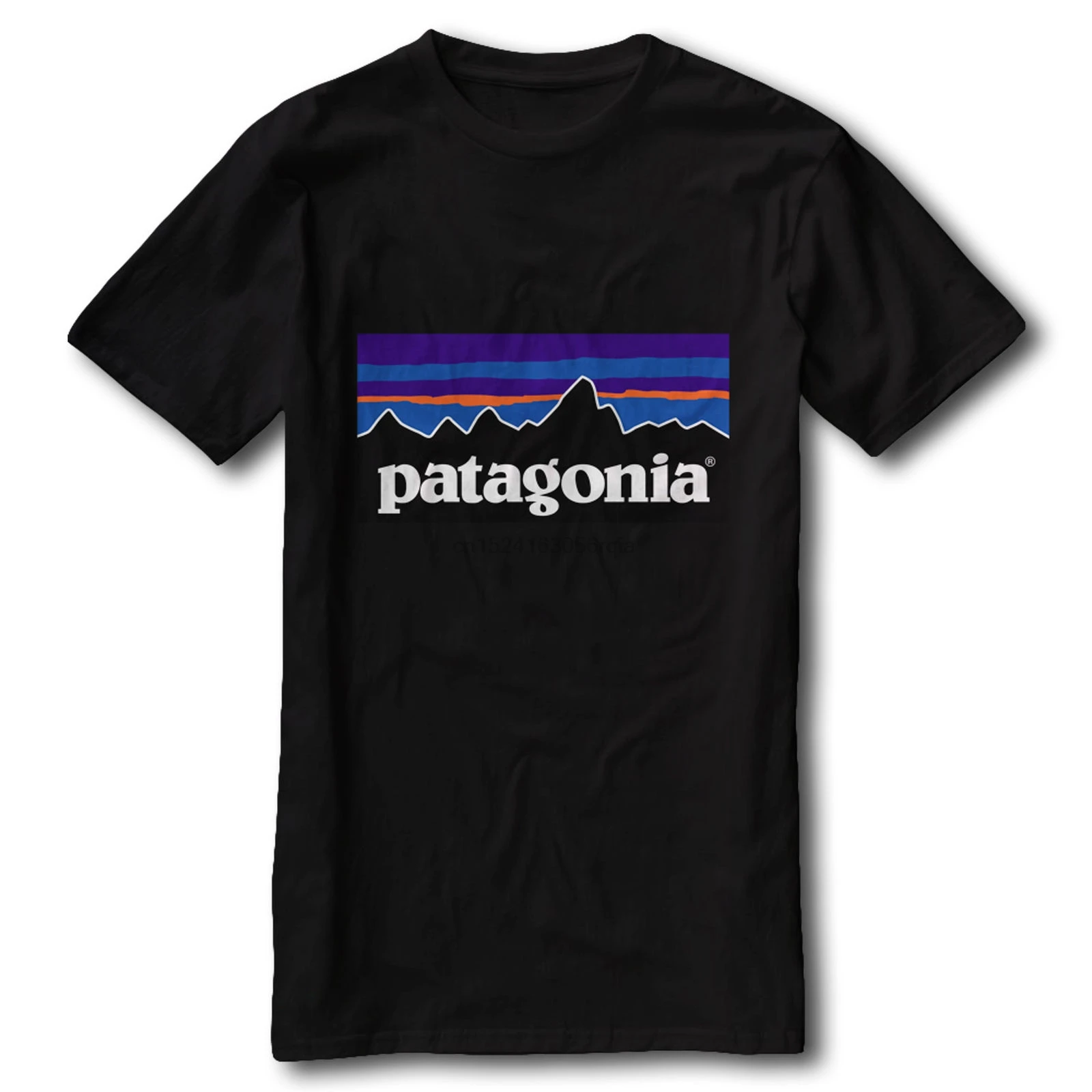 

Patagonia23424 Mountain Fly fishing Black T-Shirt Fashion Shirt