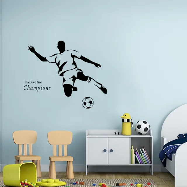 Aliexpress.com : fuÃball wandaufkleber fuÃball player aufkleber ...