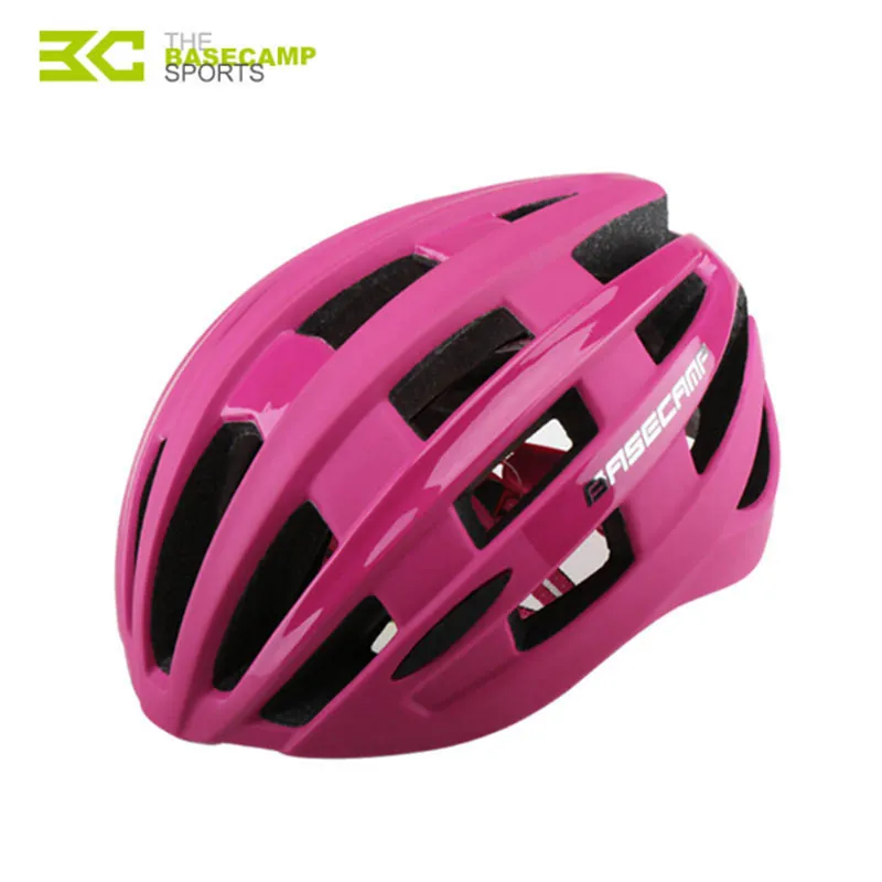 

Basecamp Light Ultralight Bicycle Helmet Men Women Pink Road MTB Mountain Bike Cycling Helmet 56-62cm casco ciclismo Helmet