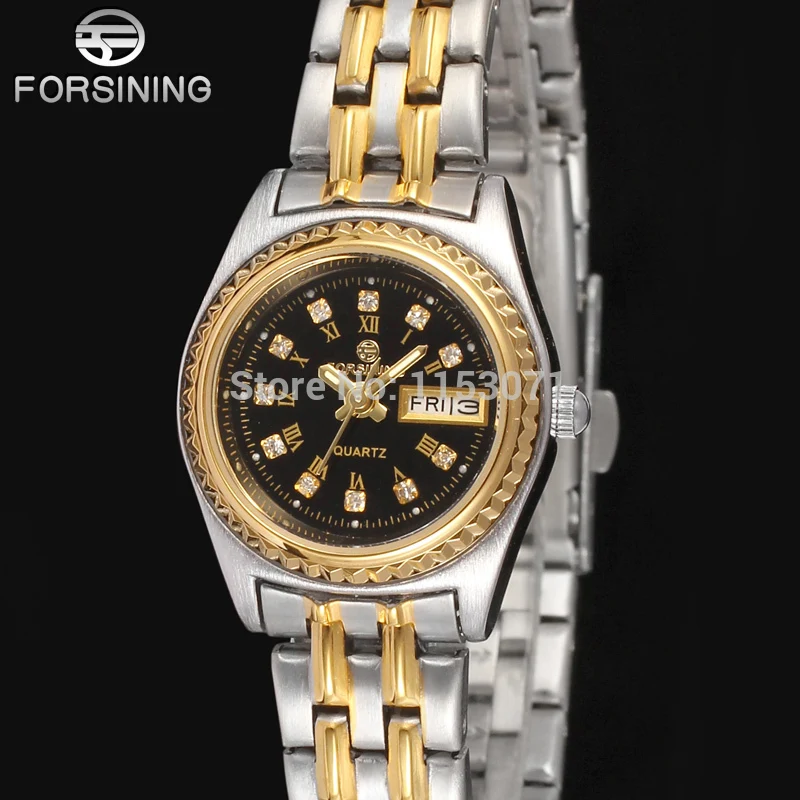 Forsinig Women's Quartz Watch Durable Automatic Stainless Steel