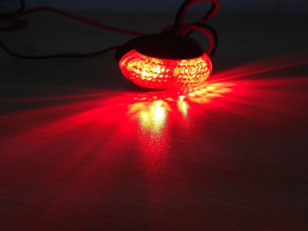 Светодиодный габаритный фонарь для грузовика прицепа 10 30 в 12 В 24 В|light sensitive