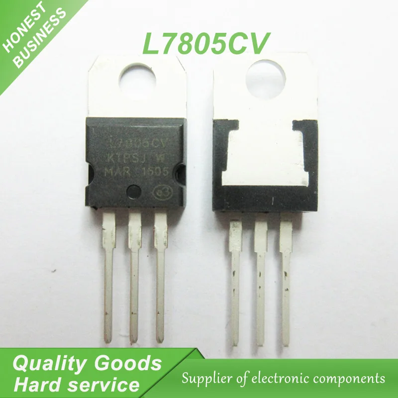 10pcs L7806CV L7806 KA7806 MC7806 Voltage Regulator 6V 1.2 1.5A TO 220 ...
