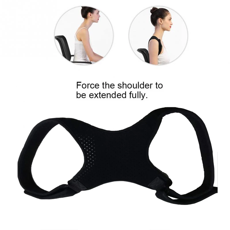 

Corrector De Postura Black Belt Male Female Back Vest Correct Corset Posture Bone Health Care Straightener New Fashion Device