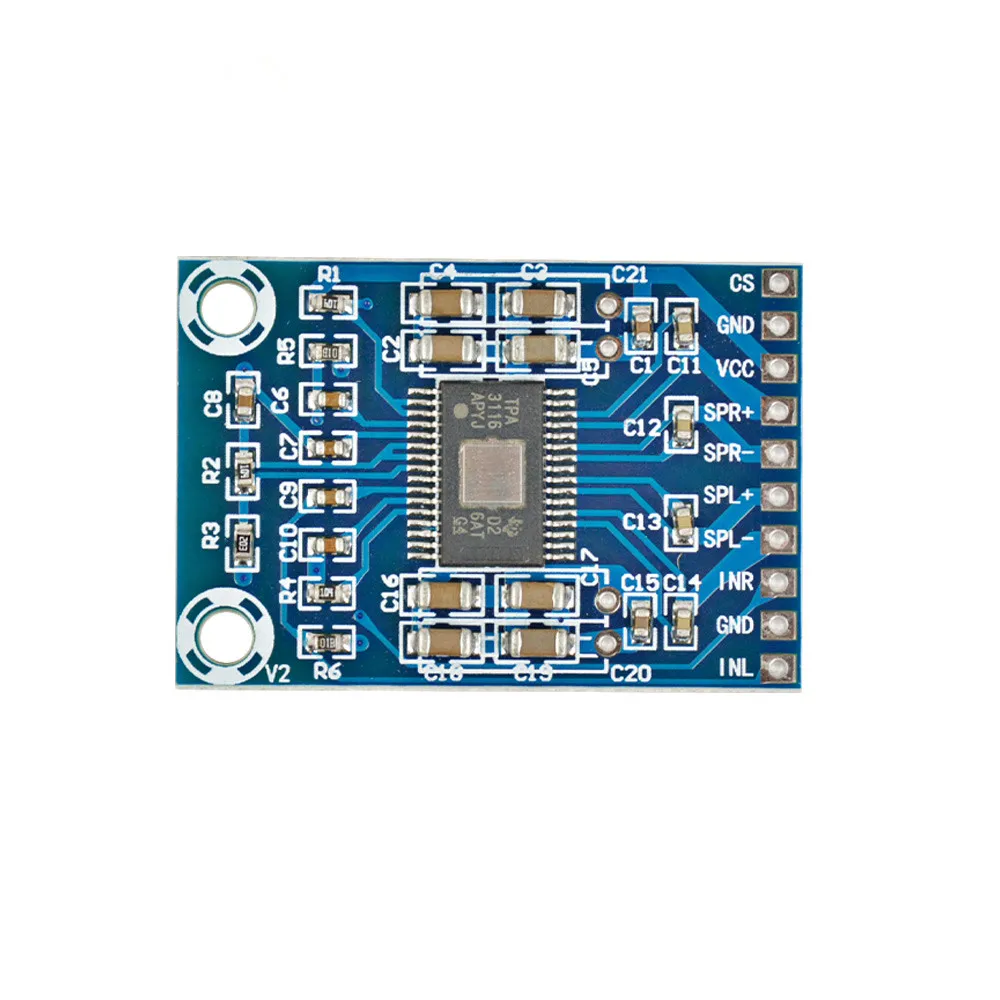 Новый Bluetooth усилитель TPA3116 D2 2 1 HIFI цифровая сборная плата высокой мощности 100 Вт +