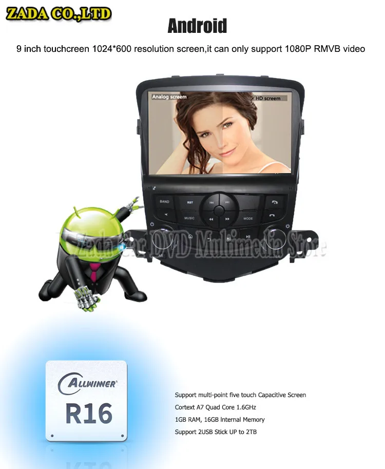 Sale NaviTopia 9inch Octa Core Android 8.1 Car DVD Player For Chevrolet Cruze 2009 2010 2011 2012 2013 2014 Car GPS Navigation 14