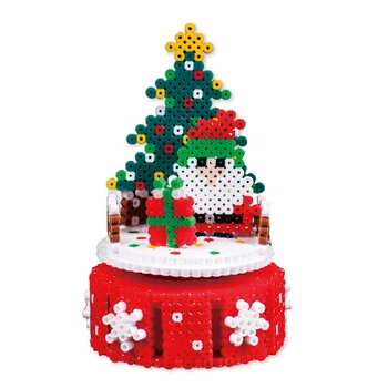 

Pressing Children's Educational Toys Diy Christmas Tree Peas New Environmental Jigsaw Puzzle Wind Chimes Spell Beans Creative