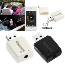 Беспроводной портативный мини Bluetooth музыкальный аудио приемник адаптер 3,5 мм стерео