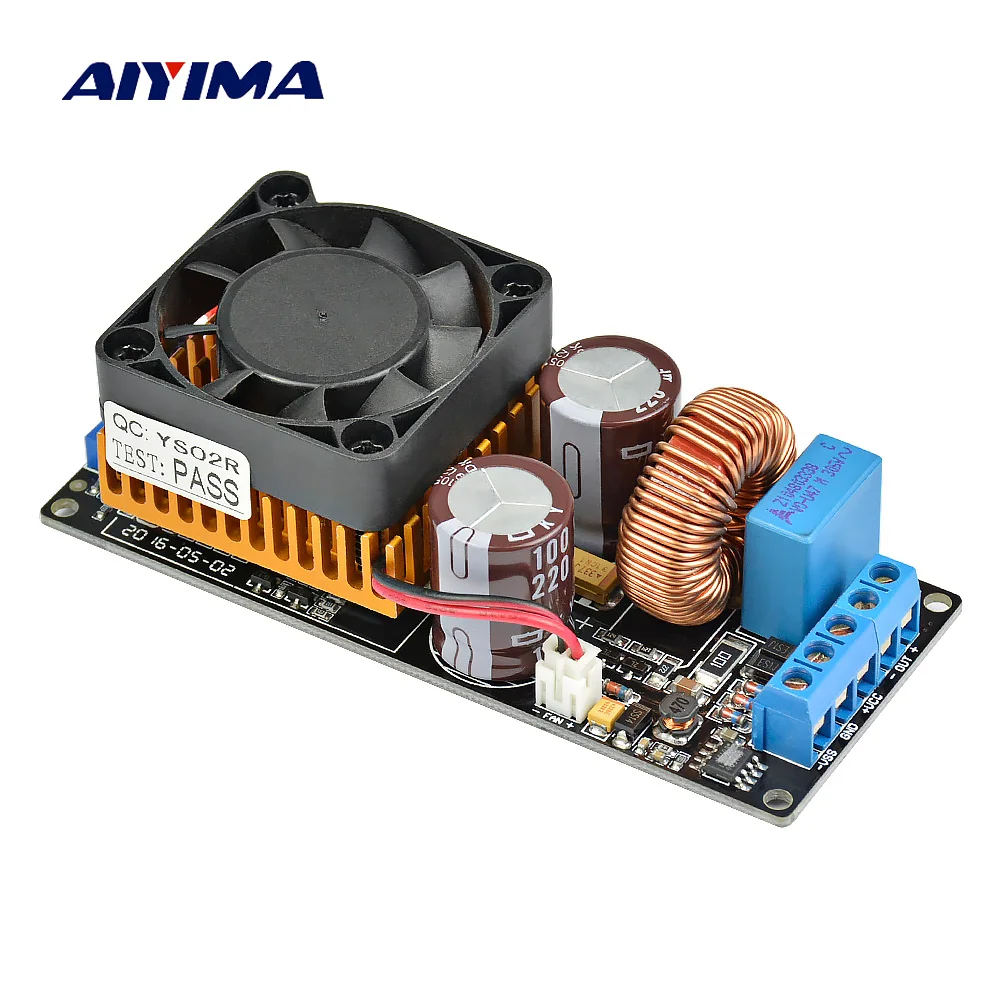 online Aiyima IRS2092 Placa Amplificador Digital de ALTA FIDELIDADE 500 W Mono Placa de Amplificador de Áudio de Alta Potência Subwoofer Super LM3886