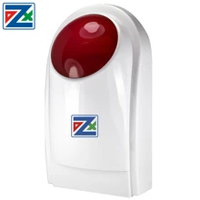 Высококачественная Водонепроницаемая 433 МГц беспроводная наружная строба сирена, сирена для нашей системы сигнализации