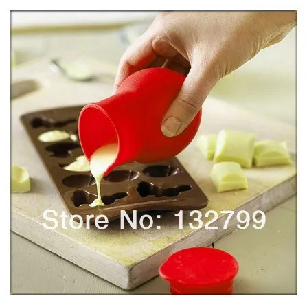 Mini Silicone Chocolate Melting Pot Melt Butter Milk Heating Pourer jug Kitchen Baking Tool | Дом и сад