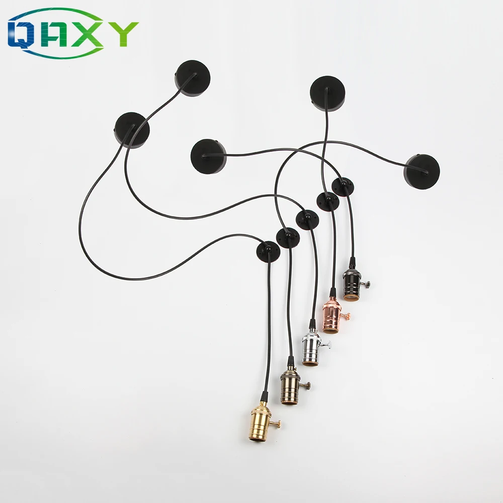 

New Arrival Attractive E27 Modern Wall Lamp Pure Copper Plated Bedside Wall Light Spetial Wire Wall Lamps Used Also On Ceiling