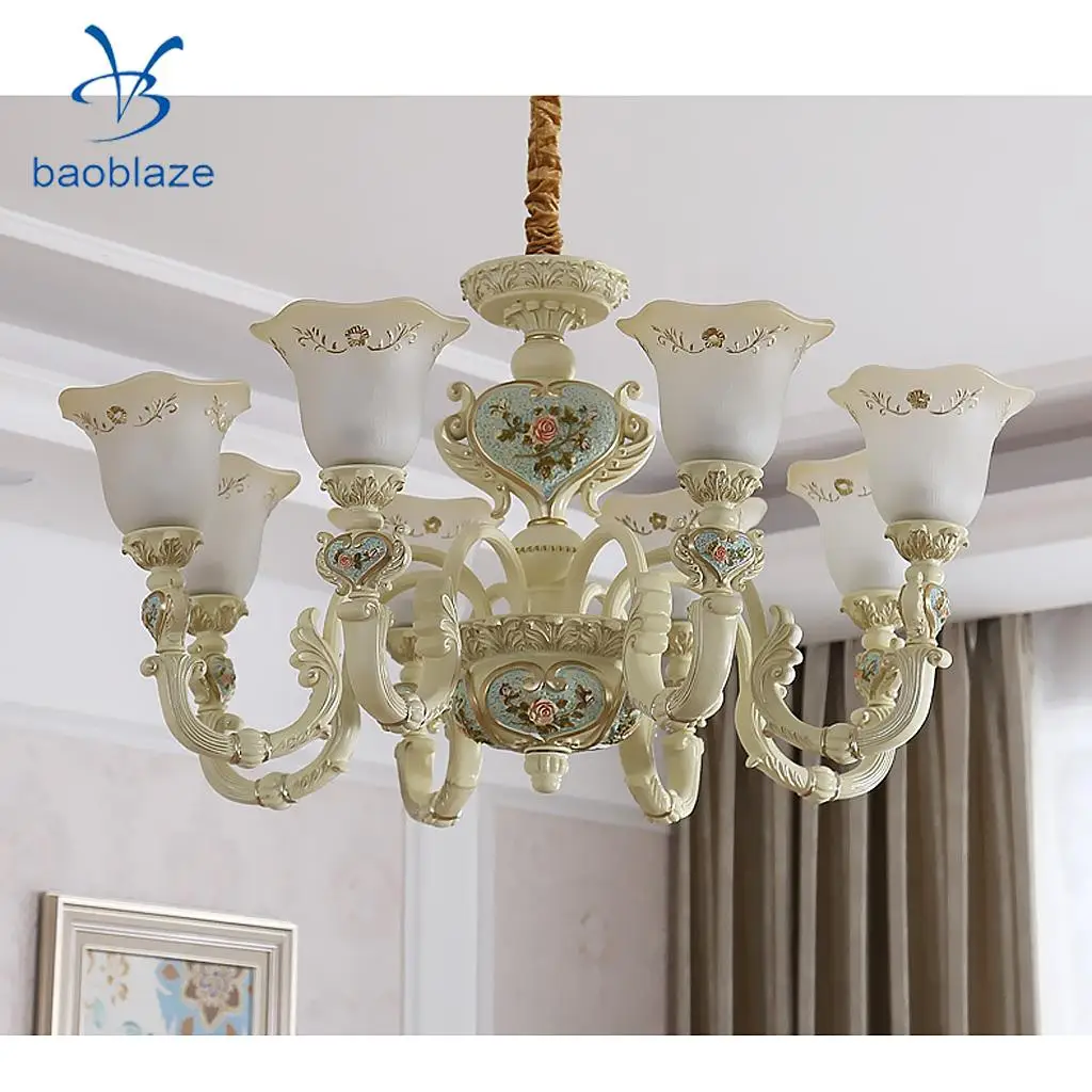 Replacement Ceiling Fan Vanity Chandelier Frosted And Clear Glass Shade #1