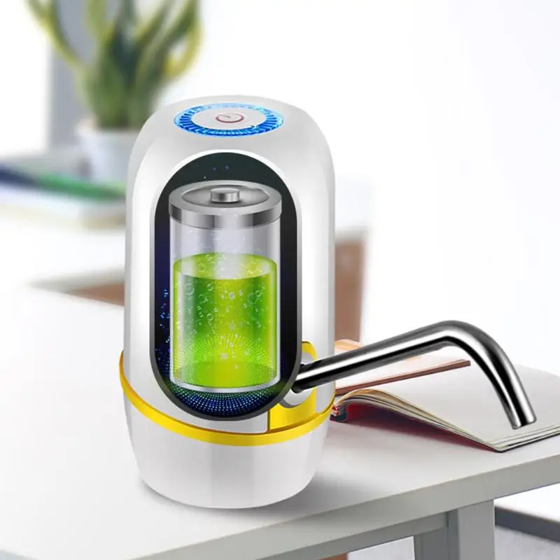 

2 Color USB Wireless Smart Electric Water Pump Dispenser Bottle Portable Beverage Suction Automatic Suction Pump for Home Travel