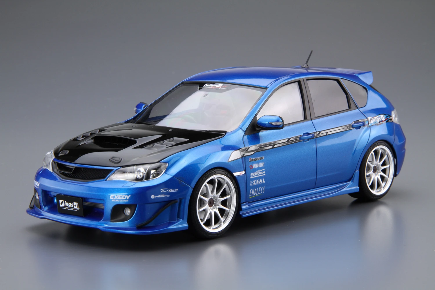 1/24 Сборная модель автомобиля S Grb Impreza Wrx STI' 07 05423