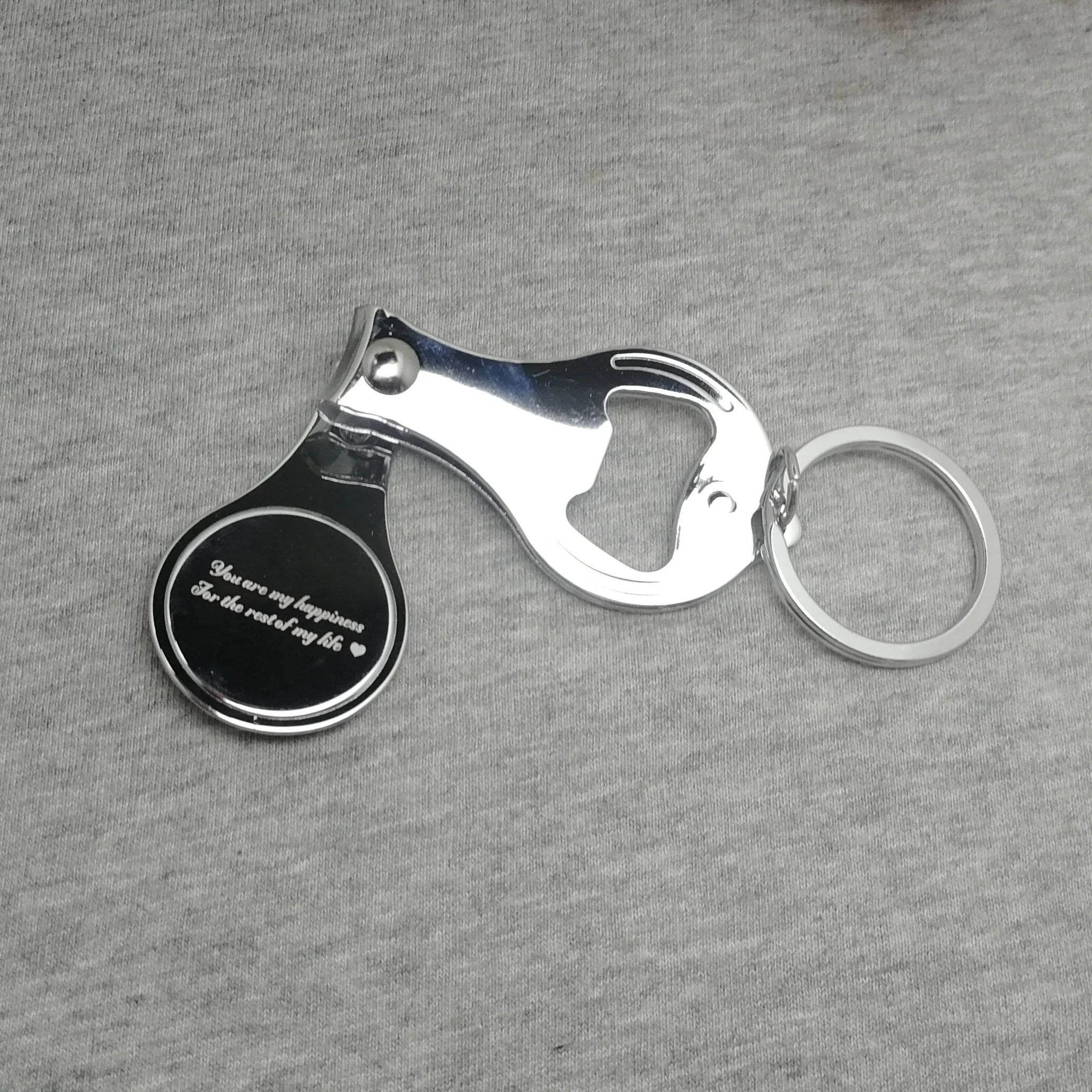  Unique gift for mother Nail clipper +beer opener 2 in 1 beauty tool personalized free with your log