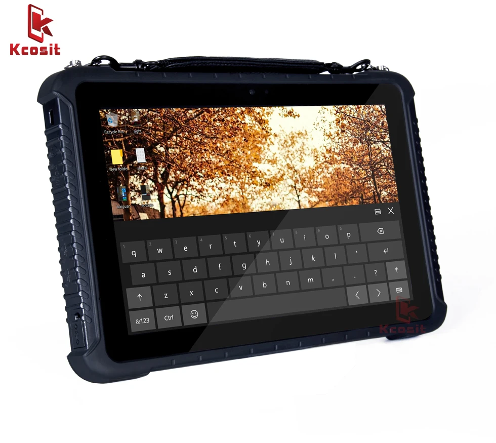 

Rugged industrial Tablet PC Windows 10 Home Handheld Mobile Computer Waterproof Shockproof 10.1" Touch Screen Ublox GPS 10000mAH