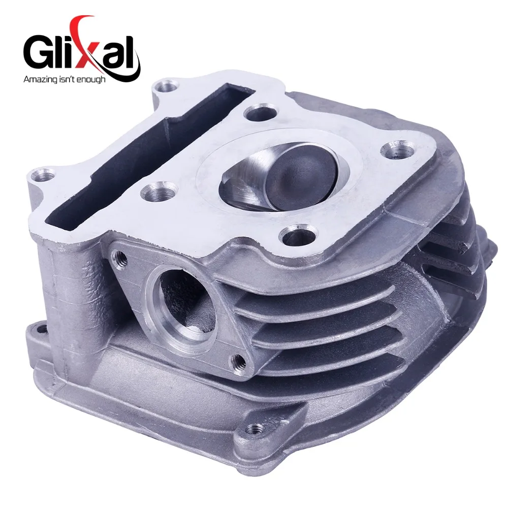 Glixal GY6 52 4 куб. См китайский скутер двигатель мм Головка блока цилиндров в сборе с