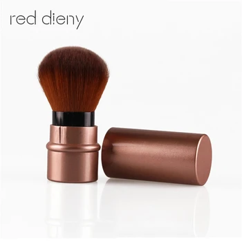 

1PCS Pro Retractable Makeup Blush Brush 2018 Hot Fashion Powder Cosmetic Adjustable Face Power Brush Kabuki Brush