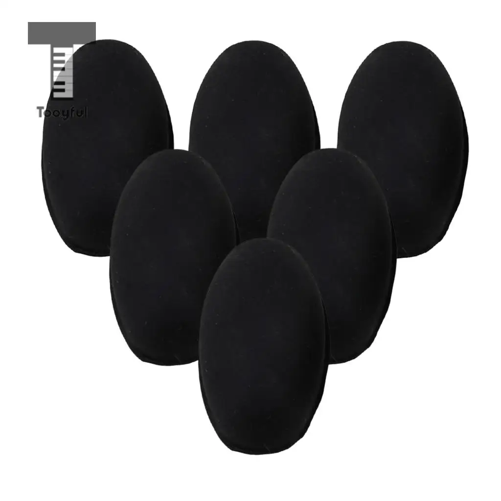 6 Pc Wind Instrument Saxophone Sax Thumb Finger Rest Palm Key Risers for Alto Tenor Soprano Sax Key Pad