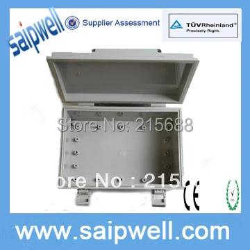 

Saipwell IP66 ABS PLASTIC electric ENCLOSURE terminal type HINGE TYPE 250*170*100mm SP-WT-251710