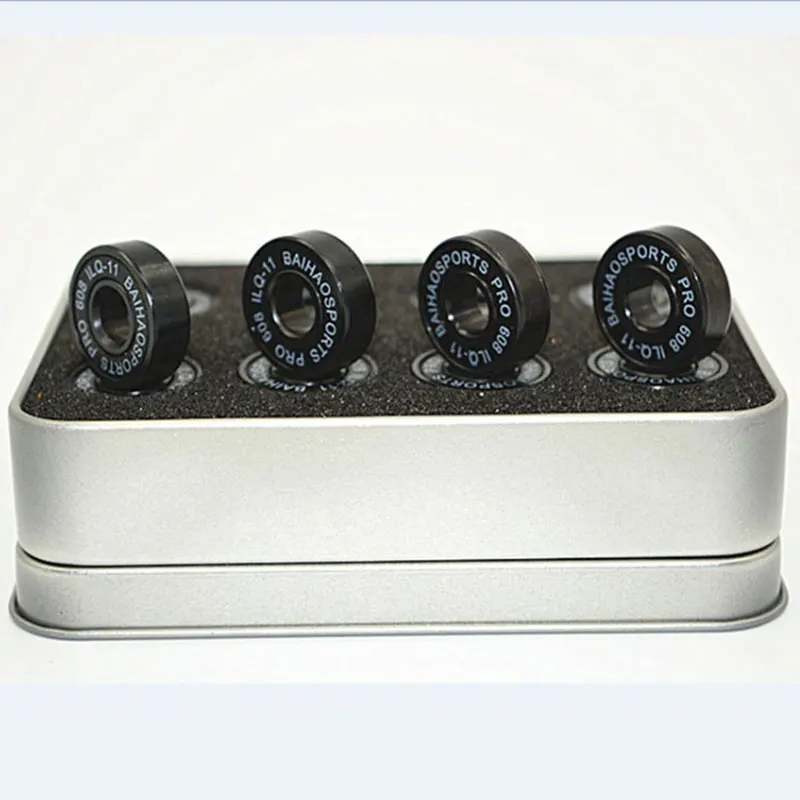 16 قطع BAIHAO الرياضية برو 608 ILQ-11 الصلب محامل عالية السرعة دعوى ل زلاجات دوارة Longboard عجلات سكوتر محامل