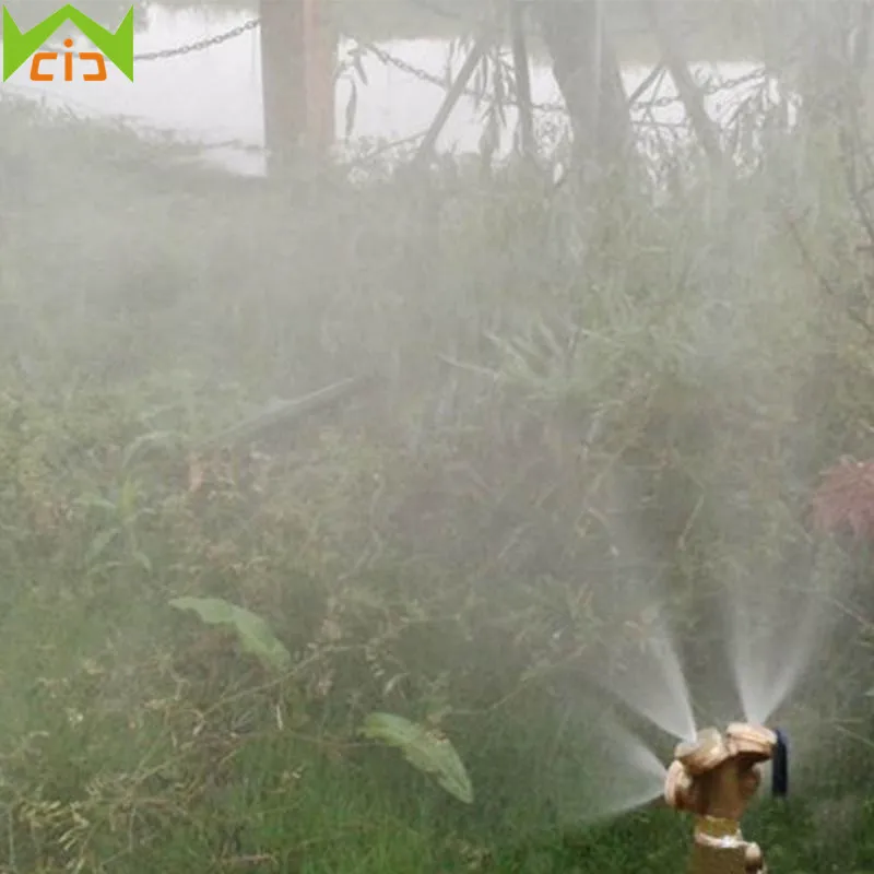 WCIC микро туман сопла распылитель воды сопло сад спринклер регулируемые сопла латунный ирригационный фитинг aspersor de jandim
