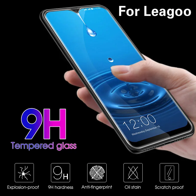 Защитное стекло на экран телефона чехол для LEAGOO M13 M8 S8 Pro M5 T8S T5C Power2 Xrover закаленное Стекло смартфонов защитная пленка