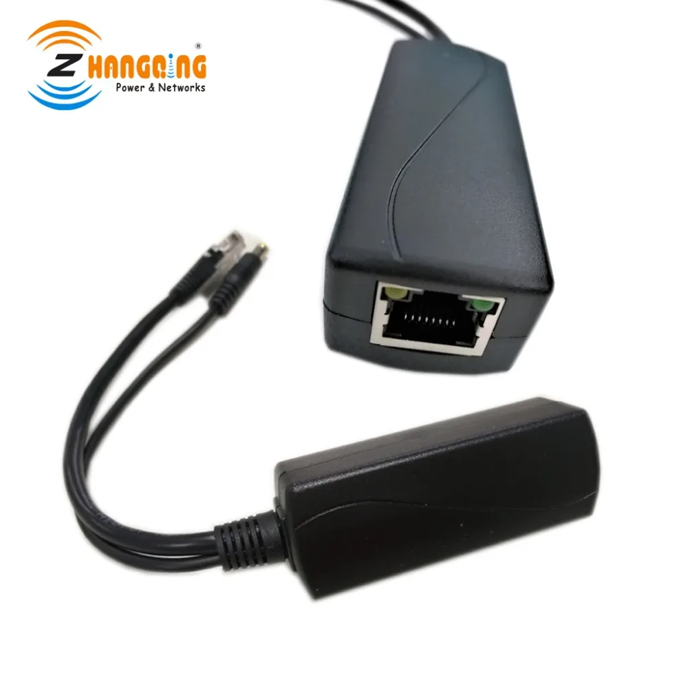

POE splitter for 5v Devices powered up to 100M From PoE Switch gigabit 802.3af/at active POE splitter for 5v2a Ubiquiti camera