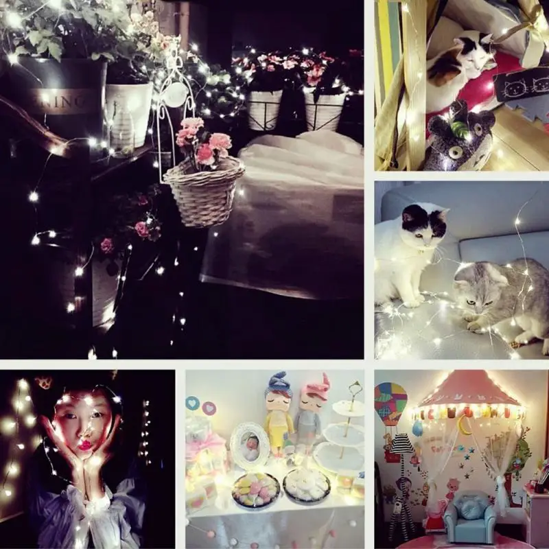 Светодиодная гирлянда на батарейках СВЕТОДИОДНАЯ Гирлянда для фотосъемки