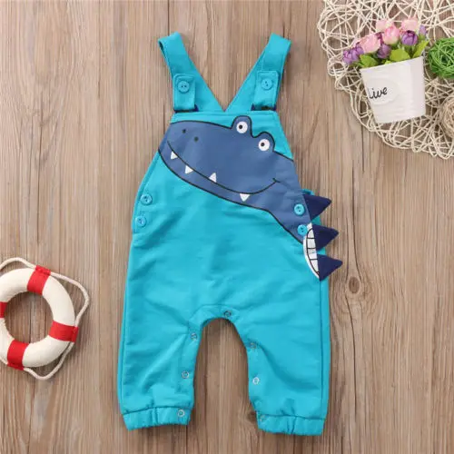 

Emmababy Newborn Kid Baby Boy Girls Dinosaur Romper Bodysuit Jumpsuit Overall Outfits Set Costume