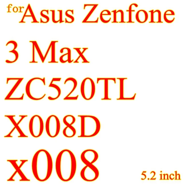 С уровнем твердости 9H полное покрытие закаленное Стекло для asus ZenFone Peg asus 3 3S 4S MAX plus M1 ZC521TL ZC520TL ZB570TL X00GD X018D X018DC X008D X008 - Цвет: Zenfone ZC520TL