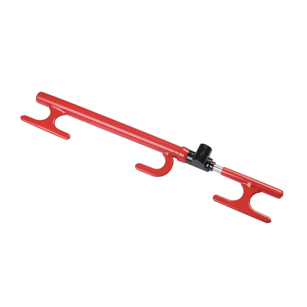 

Multifunctional Double Protection High Security Stainless Steel Steering Wheel Lock Double Hook Car Steering Wheel Locks