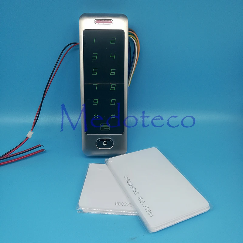 Waterproof Rfid Access Control 125Khz EM Card Narrow Door Access Controller Outdoor Access Control System with touch keypad Waterproof Rfid Access Control 125Khz EM Card Narrow Door Access Controller Outdoor Access Control System with touch keypad