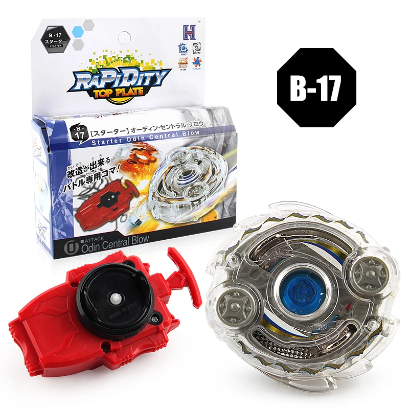 

New Spinning Top B-17 With Launcher And Original Box Metal Plastic Fusion 4D Gift Toys For Children Kid