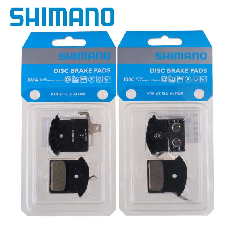 Shimano ICE-TECH J04C J02A дисковые Тормозные колодки для XT deore SLX M7000 M9000 M9020 M8000 | Спорт и