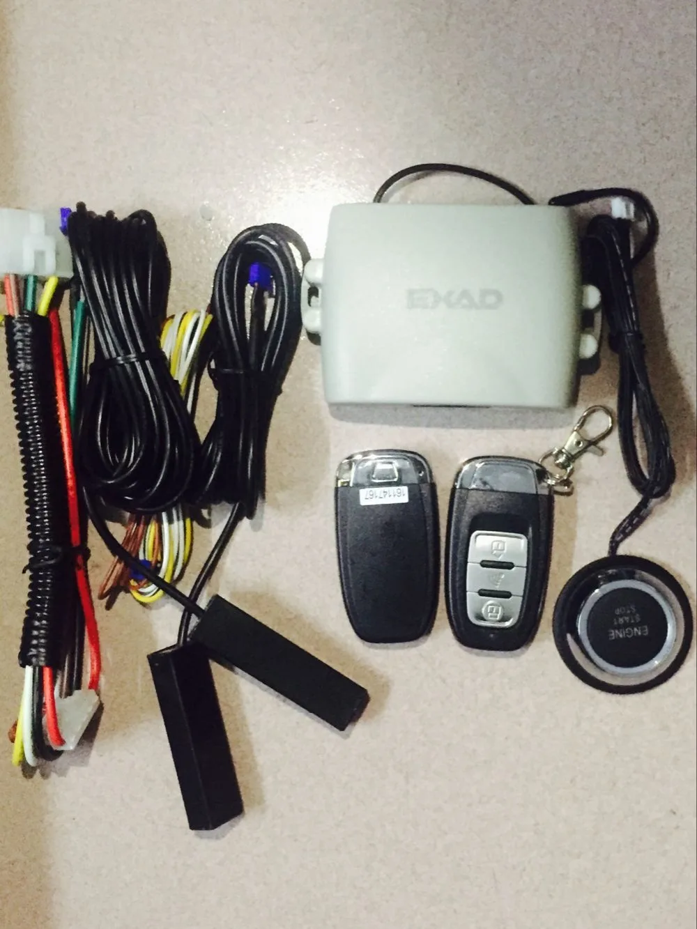 PKE Smart Car Alarm System With Passive Auto Lock/ Unlock ...