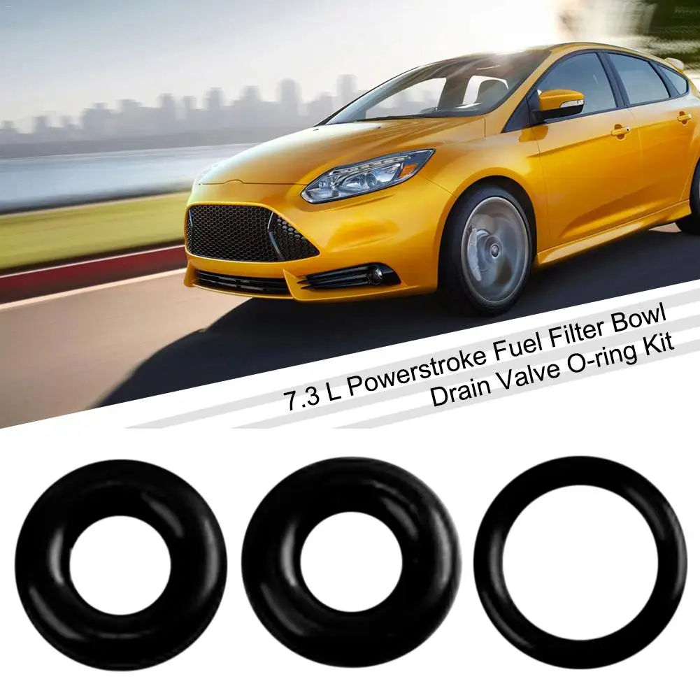 Powerstroke Fuel Filter Bowl Drain Valve Viton O Ring Seal Kit Fits All Ford 1994.5 2003 7.3 7.3L Diesel Powerstroke Engines-in Seals from Automobiles ...
