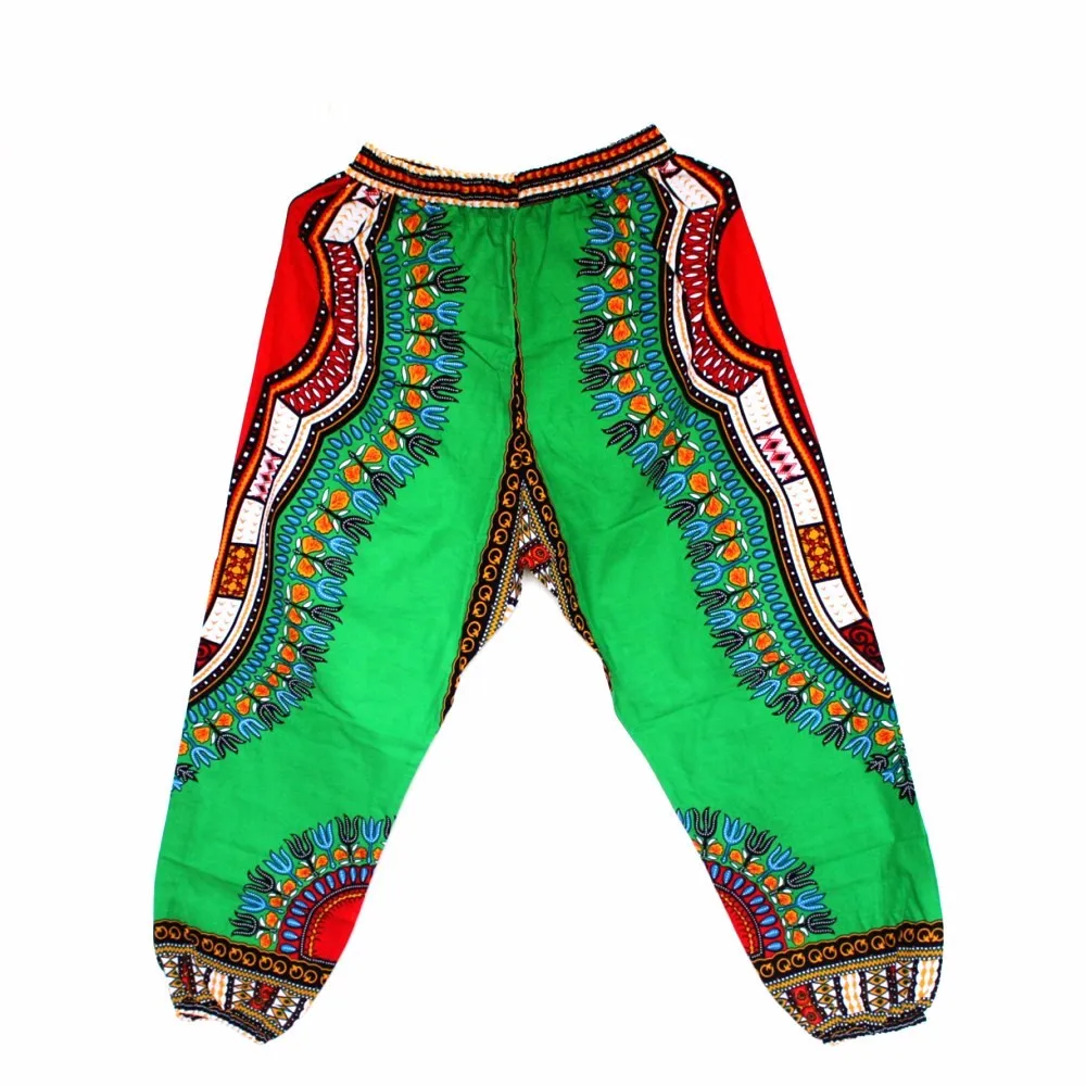 african fashion style African Dashiki Print Trouser Design women Pants Traditional African Clothing Print Dashiki Fabirc Pants For Women And Men african robe
