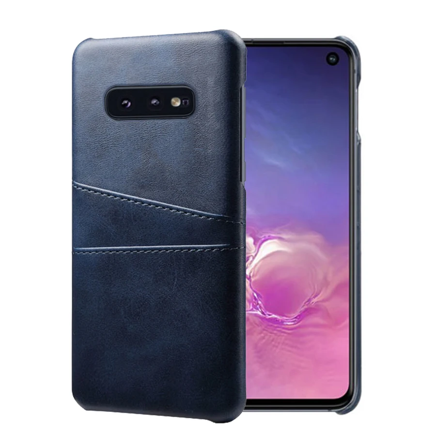 Luxury Leather Card Holder Phone Cases For Samsung Galaxy S8 S9 S10 Plus 5G Lite S8Plus S9Plus S10Plus S10lite Phone Cover