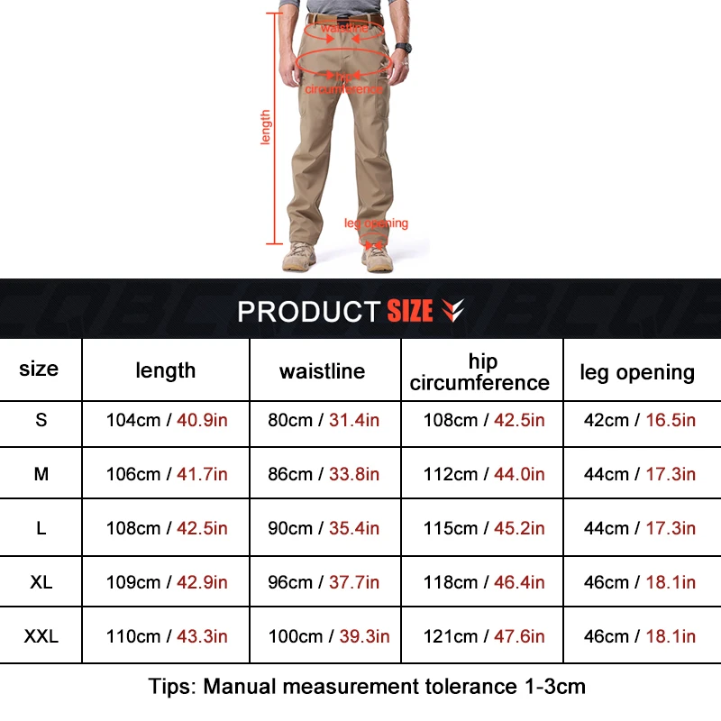 CQB Outdoor Sports Tactical Military Camping Hiking Men's Pants Softshell Trousers Waterproof Trousers Warm Hunting Pants