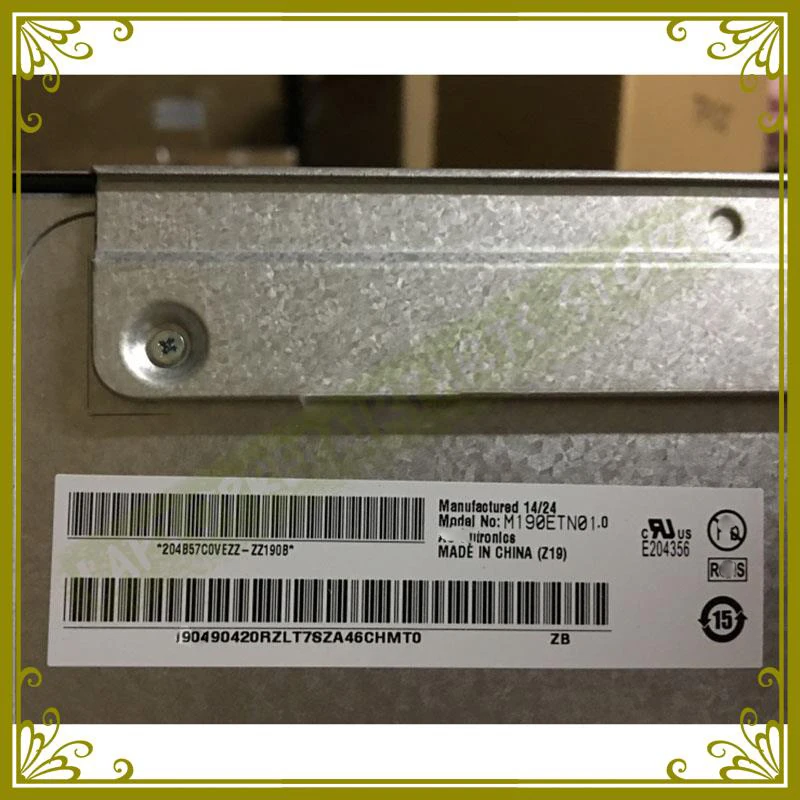  ο 19 M190ETN01.0 LCD ũ г ÷, 1280*1024 30  ü ǰ